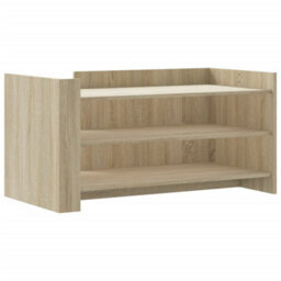 Berkfield Coffee Table Sonoma Oak 100X50X50 Cm Engineered Wood - thumbnail 2