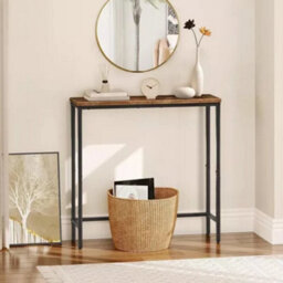 Console Table Entryway Table Industrial Compact Display Table Sofa Table - thumbnail 3