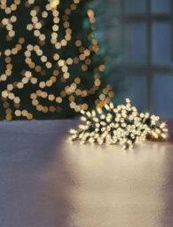 Premier Decorations Limited 500 Led Treebrights Warm White Multi-Action 12.5M Lit Length Green Cable