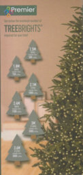 Premier Decorations Limited 500 Led Treebrights Warm White Multi-Action 12.5M Lit Length Green Cable - thumbnail 6
