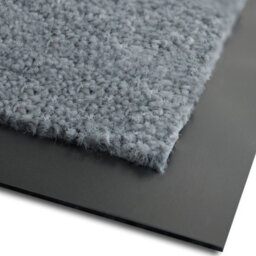 Floordirekt Monochrome High Twist Nylon Dirt Trapper Entrance Mat Non Slip Back Absorbent Home Business Entrance Silver Grey 200 X 200 Cm - thumbnail 5