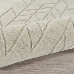 Sage Geometric Modern Wool Rug For Living Room Bedroom & Dining Room-259Cm X 351Cm - thumbnail 8