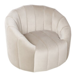 Beliani Living Room Set 6 Seater Malung Velvet Beige - thumbnail 7