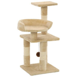 Walplus Cat Tree With Sisal Scratching Posts 65 Cm Beige