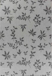 Modern Floral Design Outdoor-Indoor Rugs Dark Grey 160X230 Cm - thumbnail 2