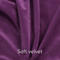 Deconovo 2 Pack Poms Crushed Velvet Cushion Covers 16X16 Inches Pillowcases For Bed With Invisible Zipper 40Cm X 40Cm Grape Purple - thumbnail 4