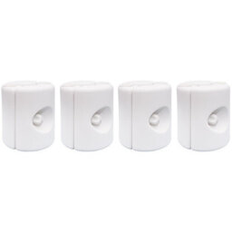 Set Of 4 Plastic Gazebo Leg Weights - Add Strength & Stability To Gazebos, Marquees, Party Tents, Market Stalls - Each H25 X W21Cm