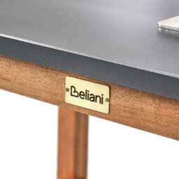 Beliani Outdoor Kitchen Island With Sink Brucoli Acacia Wood Brown/ Black - thumbnail 8