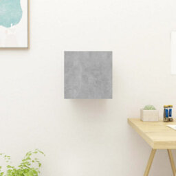 Berkfield Wall Mounted Tv Cabinet Concrete Grey 30.5X30X30 Cm - thumbnail 3