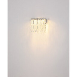 Luminosa Lighting Luminosa Klunka Wall Lamp Chrome K5 Crystals Led 2700-6000K Touch Dimmer - thumbnail 8