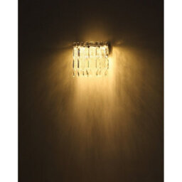 Luminosa Lighting Luminosa Klunka Wall Lamp Chrome K5 Crystals Led 2700-6000K Touch Dimmer - thumbnail 7