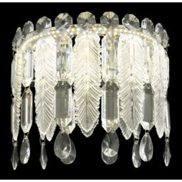 Luminosa Lighting Luminosa Klunka Wall Lamp Chrome K5 Crystals Led 2700-6000K Touch Dimmer - thumbnail 5