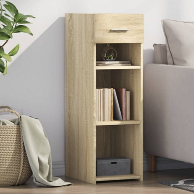 Berkfield Sideboard Sonoma Oak 30X42.5X93 Cm Engineered Wood - image 1