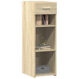 Berkfield Sideboard Sonoma Oak 30X42.5X93 Cm Engineered Wood - thumbnail 3