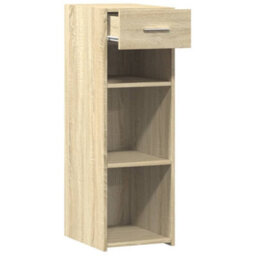 Berkfield Sideboard Sonoma Oak 30X42.5X93 Cm Engineered Wood - thumbnail 7