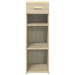 Berkfield Sideboard Sonoma Oak 30X42.5X93 Cm Engineered Wood - thumbnail 4