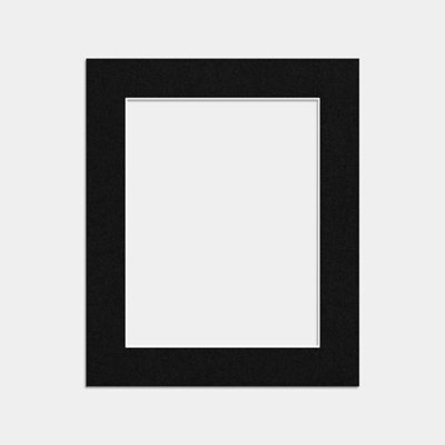 Ak Frames 12X10 Black Picture Mounts To Fit 9X7 Aperture Size - Mount Board Only (No Frame Included) - image 1