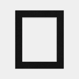 Ak Frames 12X10 Black Picture Mounts To Fit 9X7 Aperture Size - Mount Board Only (No Frame Included) - thumbnail 1