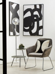 Orsina Minimalist Chrome Finish Metal Floor Lamp, Sturdy And Stable Bedroom Lamp, Versatile Tall Livingroom Lamp - thumbnail 5