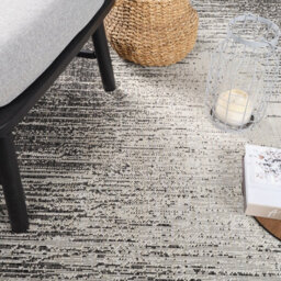 Livabliss Indoor & Outdoor Modern Black/beige Shelby Area Rug 80 X 150 Cm Easy To Clean, Perfect For Balcony Or Dining Room - thumbnail 3