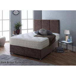 Stratus Interiors Oulton Wing Back Panel Headboard Divan Bed Optional Storage - Doorstep Delivery Only No Assembly - Single - 2 Drawer - thumbnail 4