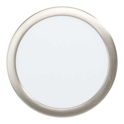 Wall / Ceiling Flush Downlight Satin Nickel Spotlight 16.5W Built In Led - image 1