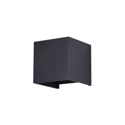Luminosa Lighting Luminosa Fulton Integrated Led Wall Lamp Black, Ip54 - image 1