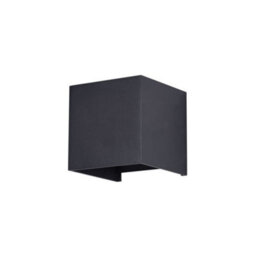 Luminosa Lighting Luminosa Fulton Integrated Led Wall Lamp Black, Ip54 - thumbnail 1