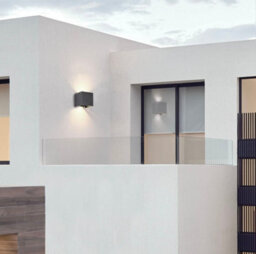 Luminosa Lighting Luminosa Fulton Integrated Led Wall Lamp Black, Ip54 - thumbnail 2