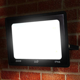 Taylor & Brown 200W Led Floodlight, Ip66 Waterproof Outdoor Security Light, 6500K Cool White For Yard, Garage, Garden, Streets - thumbnail 5