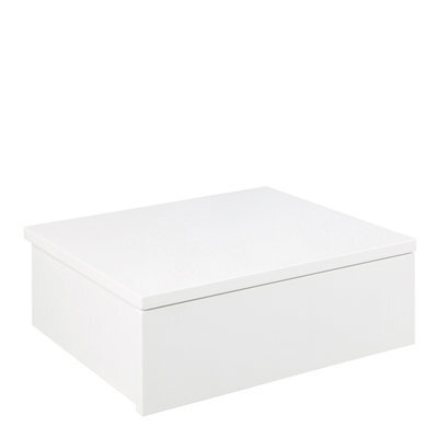 Furniture To Go Avignon Bedside Table With 2 Drawers In Black - image 1