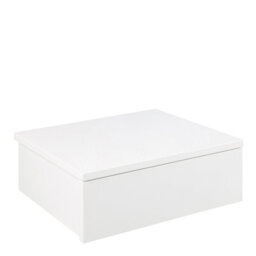 Furniture To Go Avignon Bedside Table With 2 Drawers In Black - thumbnail 1