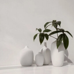 Blomus Ceola Ceramic Vase 19Cm - White - thumbnail 4