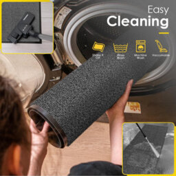 Barrier Mat 40 X 60 Cm Grey Anti-Slip Waterproof Door Mat - thumbnail 4