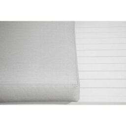 Dellonda Kyoto White 3 Piece Outdoor Garden Corner Sofa & Coffee Table Set White - thumbnail 7