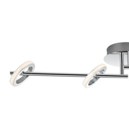 Cosylyte Holdon 4 Ring Adjustable Integrated Led, Modern Spotlight - Chrome - thumbnail 5