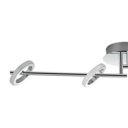 Cosylyte Holdon 4 Ring Adjustable Integrated Led, Modern Spotlight - Chrome - thumbnail 6