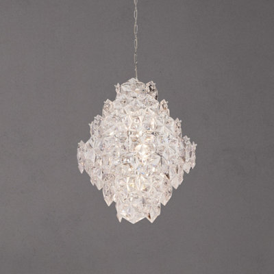 Pagazzi Lighting Pagazzi Rhia 5 Light Clear Acrylic Pendant Ceiling Light - image 1
