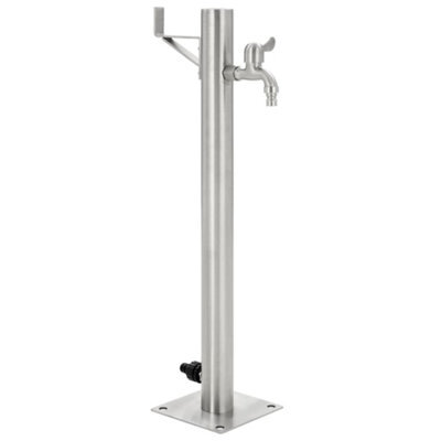 Walplus Garden Water Column Stainless Steel Round 65 Cm - image 1
