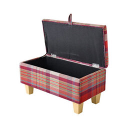 M Linen Storage Ottoman Bench Bedroom Living Room Footstool Pouffe Seat Toy Box - thumbnail 5