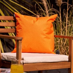 Icon Indoor And Outdoor Papaya Fruit Print Waterproof Filled Cushion Orange - thumbnail 2