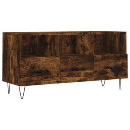 Walplus Tv Cabinet Smoked Oak 102X36X50 Cm Engineered Wood - thumbnail 2