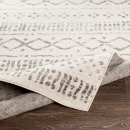Livabliss Pisa-Global Grey Off-White Charcoal Living Dining Bedroom Rug 150 X 213 Cm Easy Care, Non Shedding - thumbnail 4