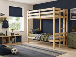 Strictly Beds and Bunks Moon 4Ft 6 Double Heavy Duty Solid Pine Bunk Bed - thumbnail 9