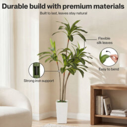 Levede Artificial Dracaena Tree 182Cm Realistic Fake Plant Pot Home Decor - thumbnail 8