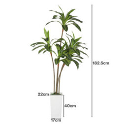 Levede Artificial Dracaena Tree 182Cm Realistic Fake Plant Pot Home Decor - thumbnail 4
