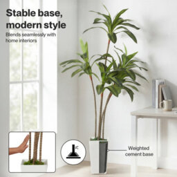 Levede Artificial Dracaena Tree 182Cm Realistic Fake Plant Pot Home Decor - thumbnail 7
