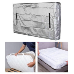 Mattress Cover For Storage And Transport - 208 X 40.6 158 Cm Silver - thumbnail 9