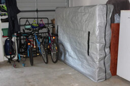 Mattress Cover For Storage And Transport - 208 X 40.6 158 Cm Silver - thumbnail 5