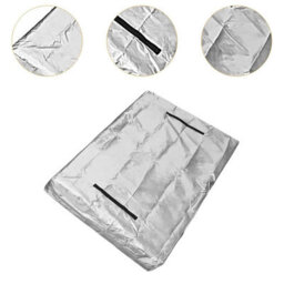 Mattress Cover For Storage And Transport - 208 X 40.6 158 Cm Silver - thumbnail 8